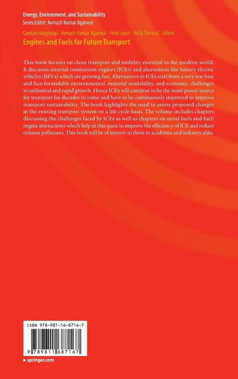 Produktbild: Engines and Fuels for Future Transport