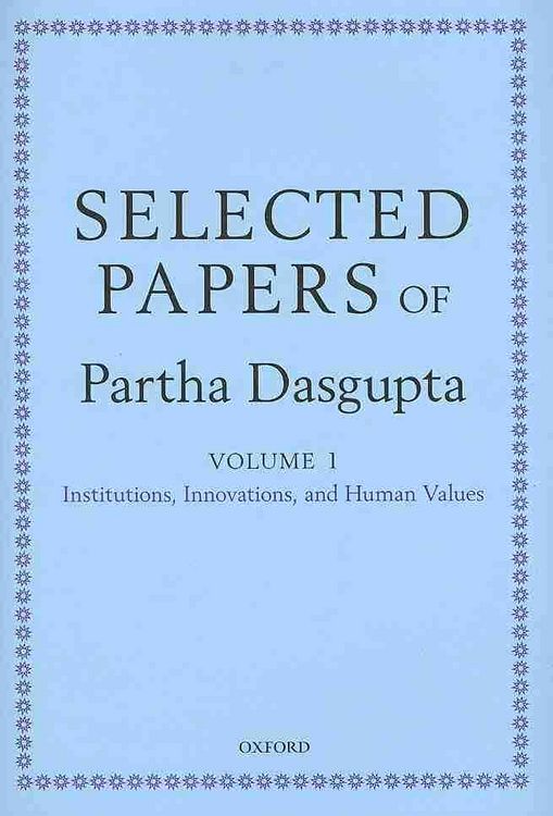 Produktbild: Selected Papers of Partha DasGupta