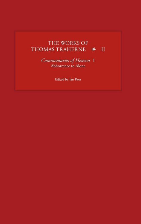 Produktbild: The Works of Thomas Traherne II