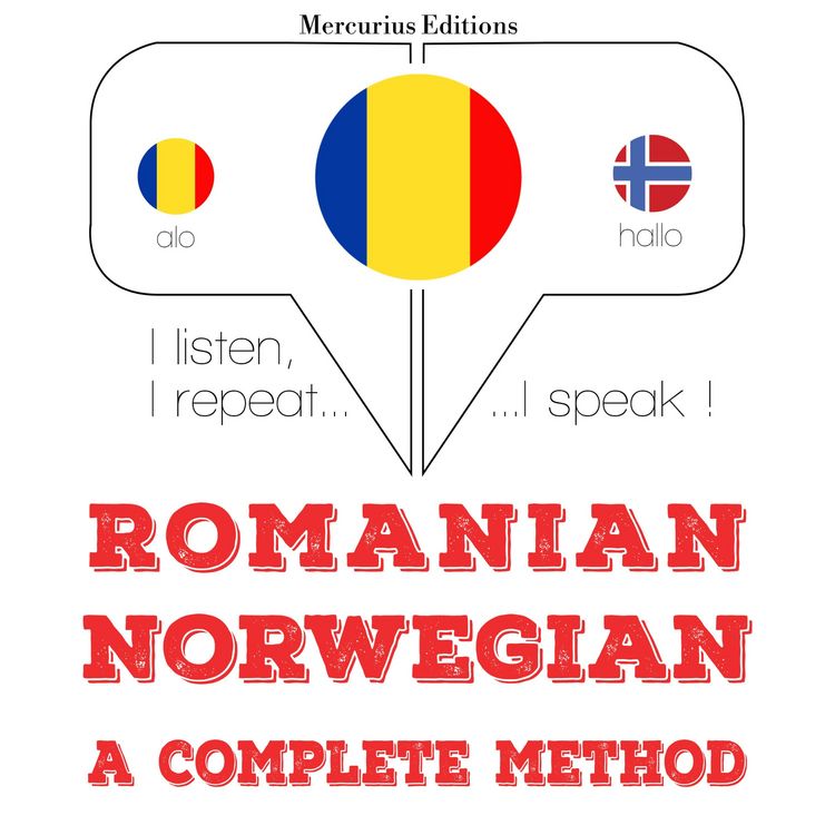 Produktbild: Rom&acirc;nă - norvegiană: o metodă completă