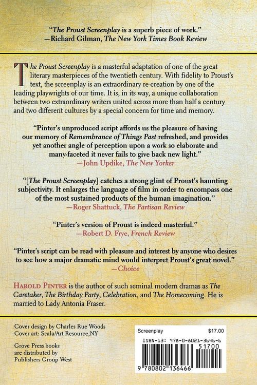 Produktbild: The Proust Screenplay