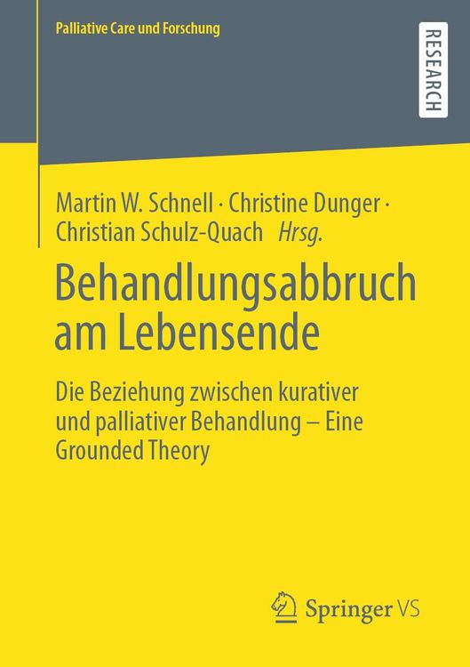 Bild vom Artikel Behandlungsabbruch am Lebensende vom Autor Martin W. Schnell