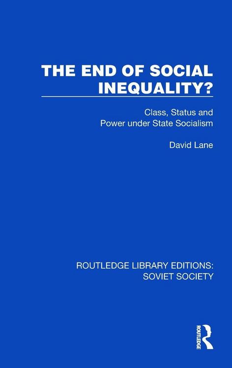 Produktbild: The End of Social Inequality?