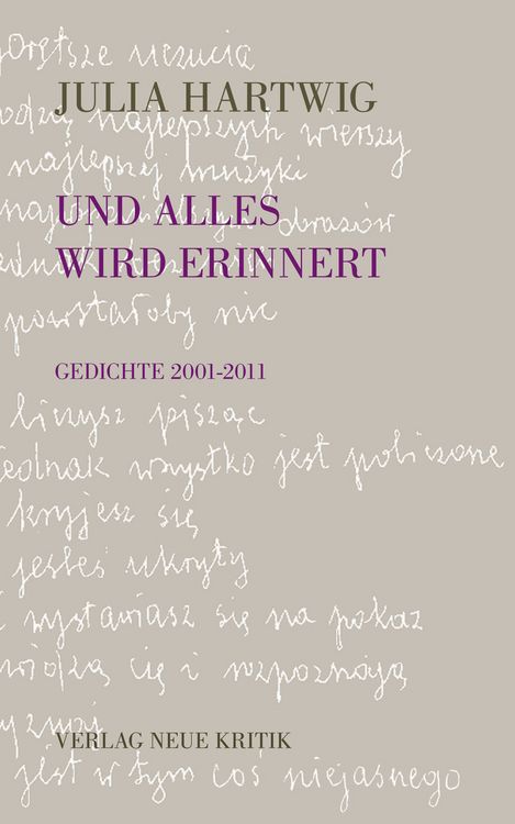Produktbild: Und alles wird erinnert