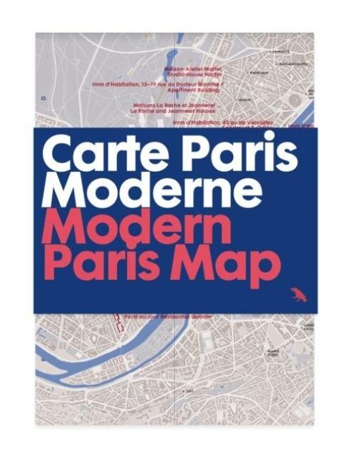 Produktbild: Modern Paris Map