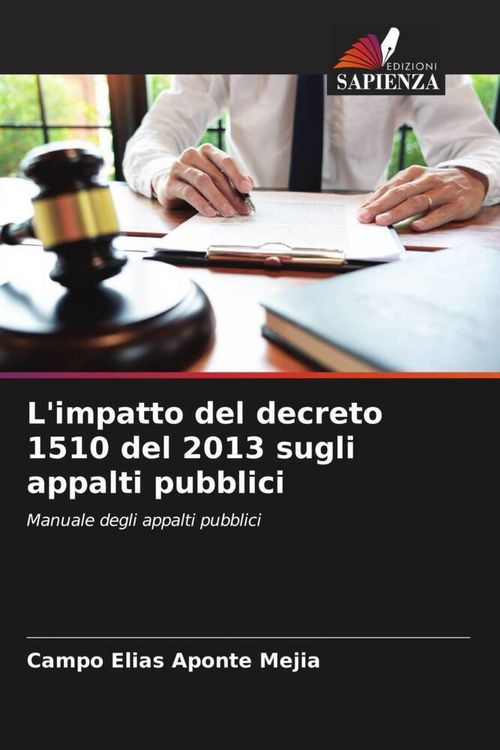 Produktbild: L'impatto del decreto 1510 del 2013 sugli appalti pubblici
