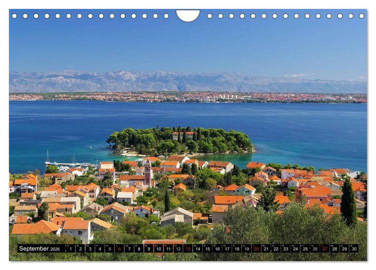 Produktbild: Dalmatien (Wandkalender 2026 DIN A4 quer), CALVENDO Monatskalender