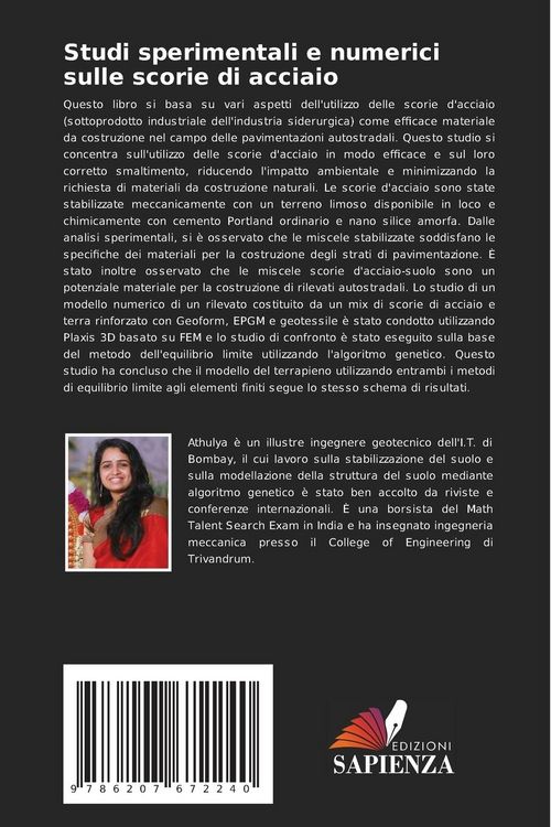 Produktbild: Studi sperimentali e numerici sulle scorie di acciaio