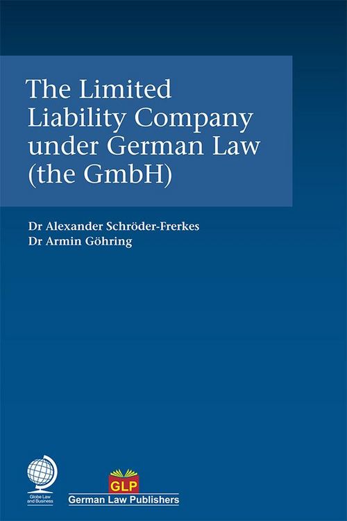 Produktbild: The Limited Liability Company under German Law (the GmbH)