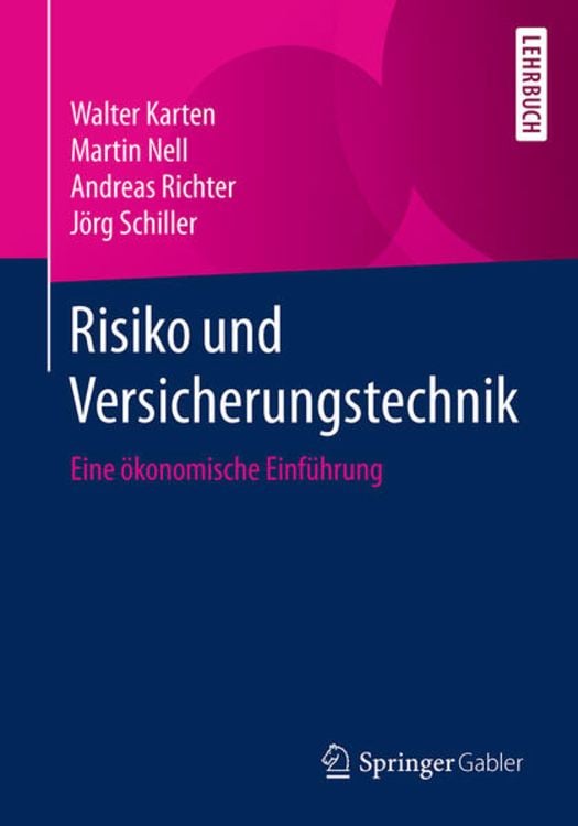 Produktbild: Risiko und Versicherungstechnik