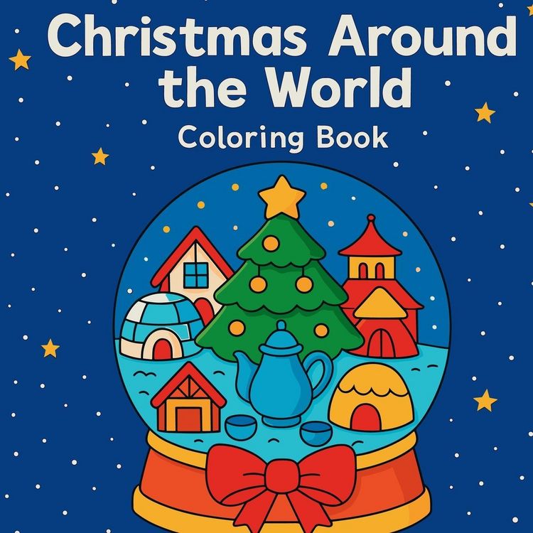 Produktbild: Christmas Around the World - Coloring Book