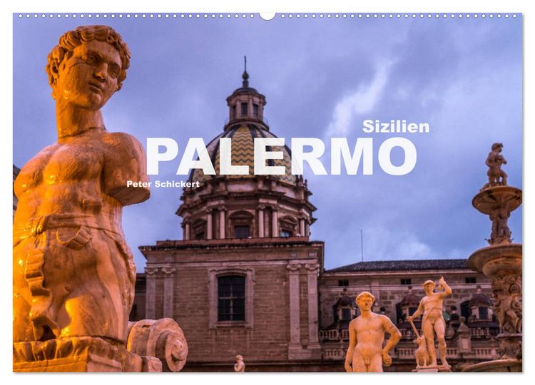 Produktbild: Sizilien - Palermo (Wandkalender 2026 DIN A2 quer), CALVENDO Monatskalender
