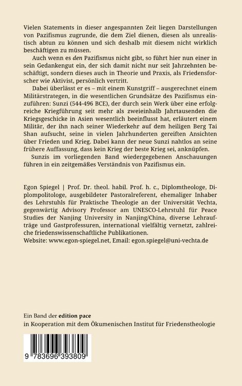 Produktbild: Pazifismus