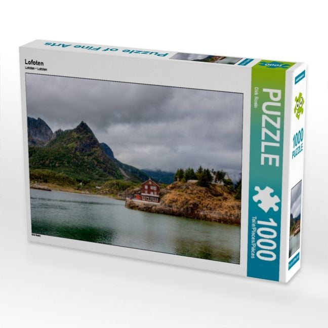 Produktbild: CALVENDO Puzzle Lofoten | 1000 Teile Lege-Gr&ouml;&szlig;e 64x48cm Foto-Puzzle f&uuml;r gl&uuml;ckliche Stunden
