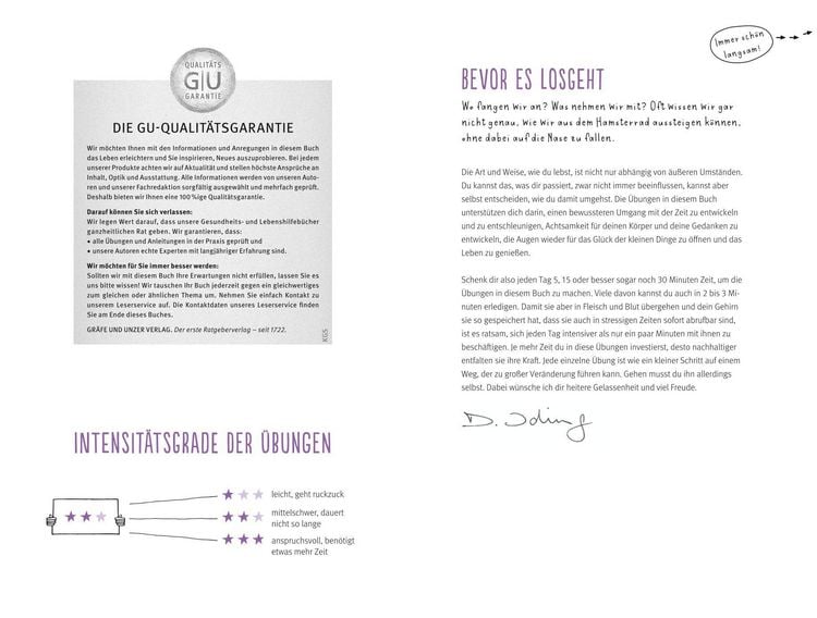Produktbild: Entschleunigen