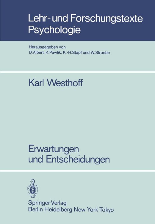 Produktbild: Erwartungen und Entscheidungen
