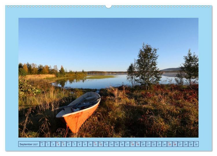 Produktbild: Fascinating Finland (High Quality Premium Wall Calendar 2027 DIN A2 landscape),CALVENDO 12 Month Wall Calendar