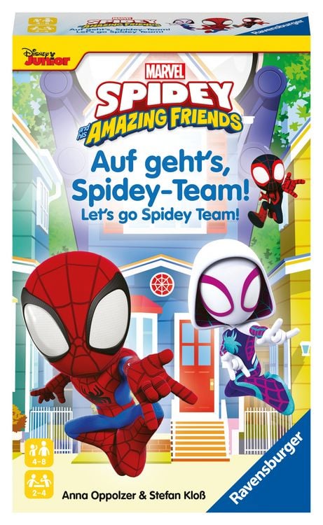 Produktbild: Spidey and his Amazing Friends: Auf geht's, Spidey-Team! - Reisespiel ab 4 Jahre
