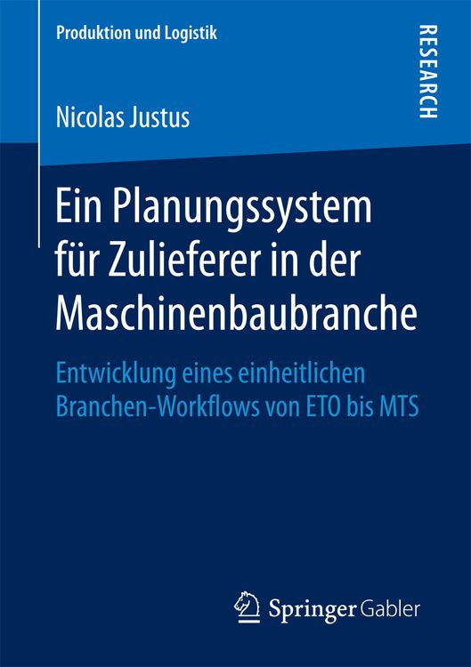 Produktbild: Ein Planungssystem f&uuml;r Zulieferer in der Maschinenbaubranche