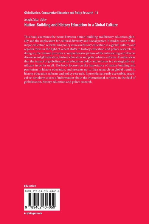 Produktbild: Nation-Building and History Education in a Global Culture