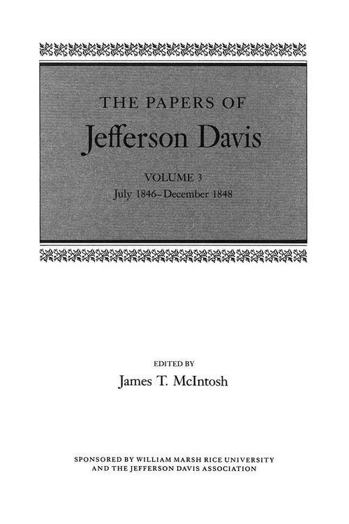 Produktbild: The Papers of Jefferson Davis