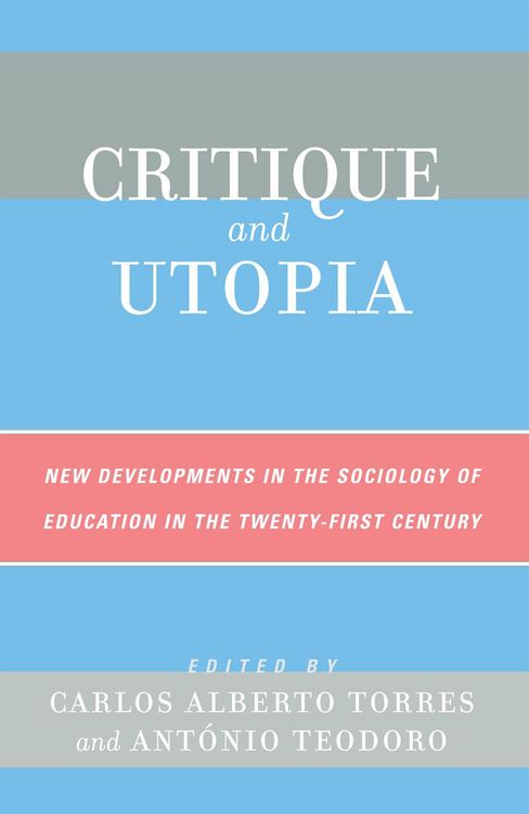 Produktbild: Critique and Utopia