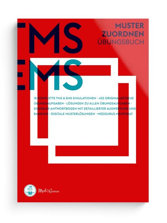 Produktbild: MedGurus - TMS &Uuml;bungsbuch Muster zuordnen