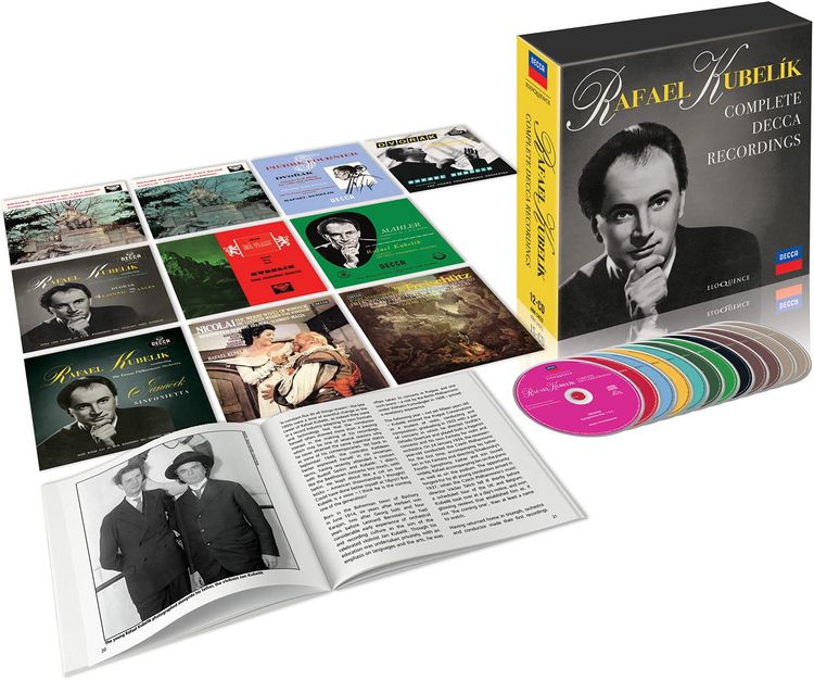 Produktbild: Rafael Kubelik: S&auml;mtliche Decca-Aufnahmen