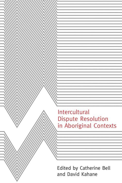 Produktbild: Intercultural Dispute Resolution in Aboriginal Contexts