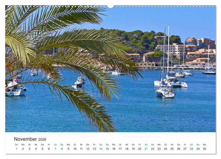 Produktbild: Segelboote und Yachten - Lebensart am Mittelmeer (hochwertiger Premium Wandkalender 2026 DIN A2 quer), Kunstdruck in Hochglanz