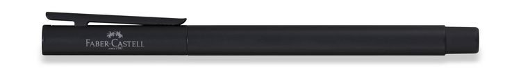 Produktbild: Faber-Castell Tintenroller Neo Slim Metall Schwarz, schwarz