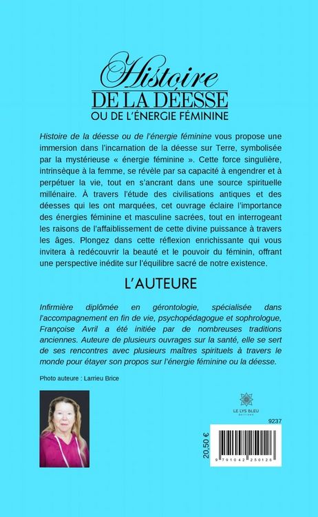 Produktbild: Histoire de la d&eacute;esse ou de l'&eacute;nergie f&eacute;minine