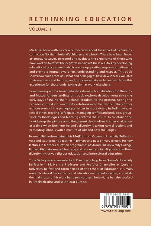 Produktbild: Education for Diversity and Mutual Understanding