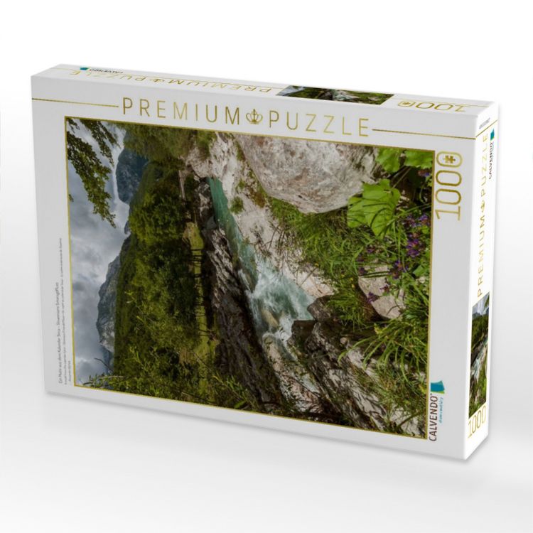 Produktbild: CALVENDO Puzzle Ein Motiv aus dem Kalender Soca - Sloweniens Smaragdfluss | 1000 Teile Lege-Gr&ouml;&szlig;e 64x48cm Foto-Puzzle f&uuml;r gl&uuml;ckliche Stunden
