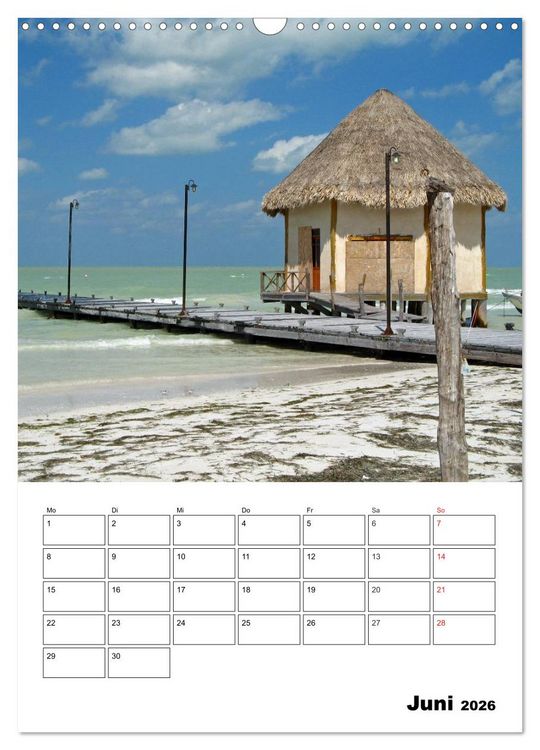 Produktbild: Das mystische Land der Maya. Mexiko-Yucatan (Wandkalender 2026 DIN A3 hoch), CALVENDO Monatskalender
