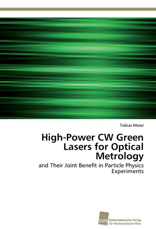 Produktbild: High-Power CW Green Lasers for Optical Metrology