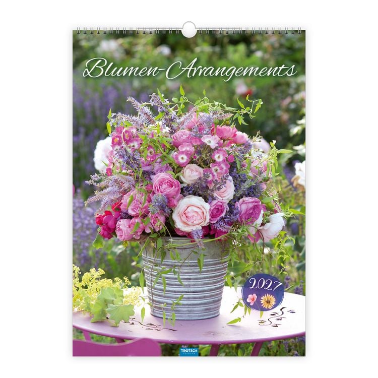 Produktbild: TR&Ouml;TSCH - Gro&szlig;bildkalender Blumen-Arrangements 2027
