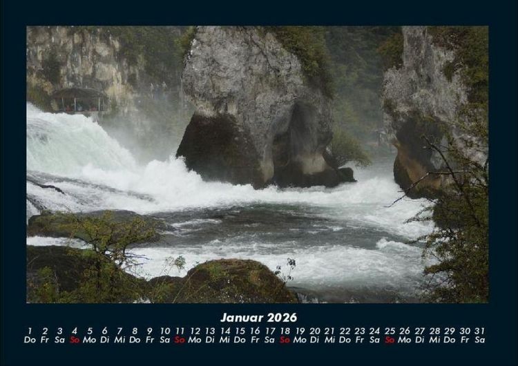 Produktbild: Wasserf&auml;lle 2026 Fotokalender DIN A4