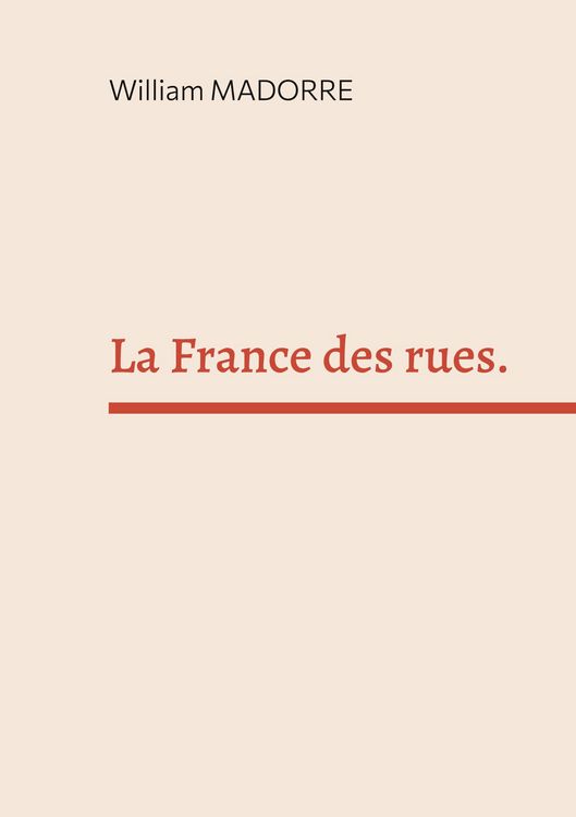 Produktbild: La France des rues.