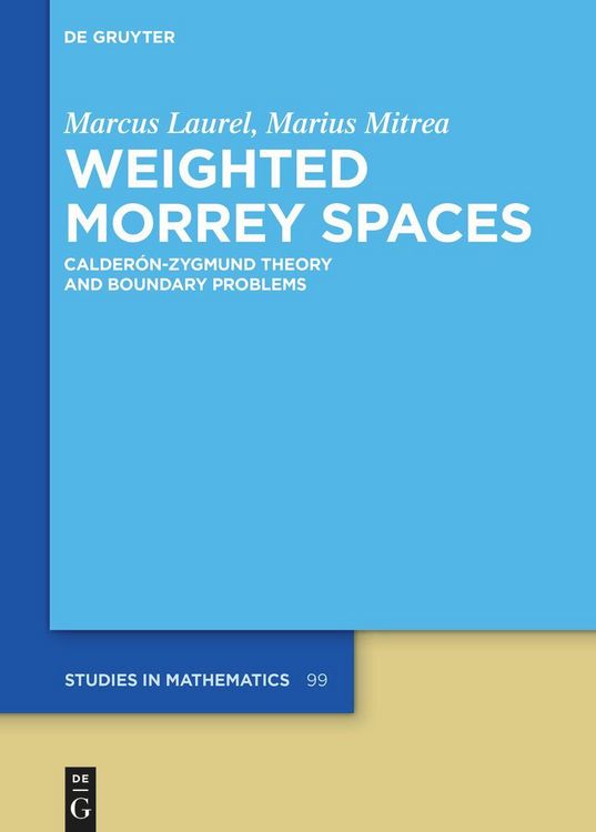 Produktbild: Weighted Morrey Spaces
