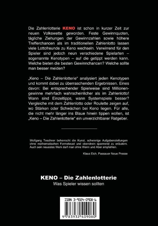 Produktbild: KENO - Die Zahlenlotterie