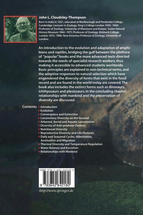 Produktbild: The Diversity of Amphibians and Reptiles