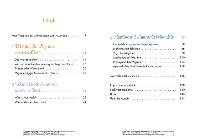 Produktbild: Migr&auml;ne nat&uuml;rlich behandeln mit Ayurveda