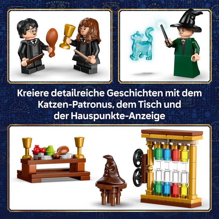 Produktbild: LEGO Harry Potter 76460 Schloss Hogwarts: Auswahlzeremonie Sprechenden