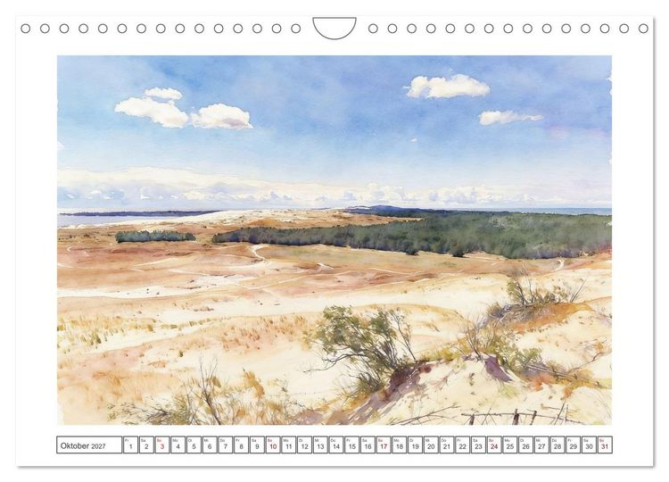 Produktbild: Reise durch Litauen (Wandkalender 2027 DIN A4 quer), CALVENDO Monatskalender