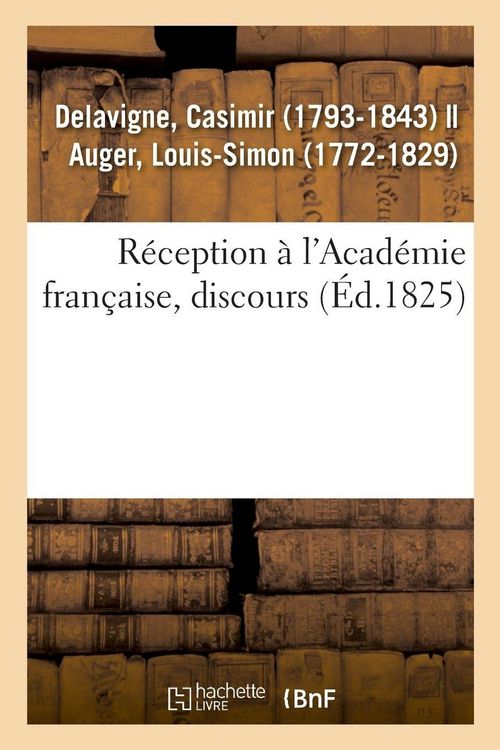 Produktbild: R&eacute;ception &agrave; l'Acad&eacute;mie fran&ccedil;aise, discours