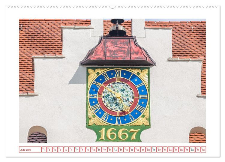 Produktbild: Tettnang - Bilder einer Stadt (Wandkalender 2026 DIN A2 quer), CALVENDO Monatskalender