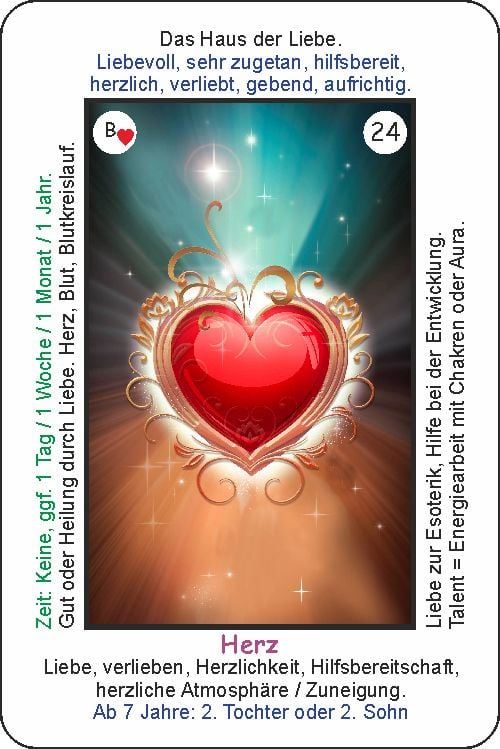 Produktbild: Angelinas 40 mystische Beginner - Lenormandkarten
