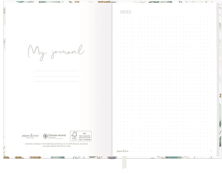 Produktbild: paper&you Journal Classic dotted A5