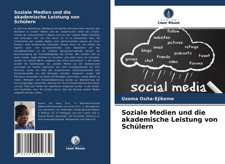 Produktbild: Soziale Medien und die akademische Leistung von Sch&uuml;lern
